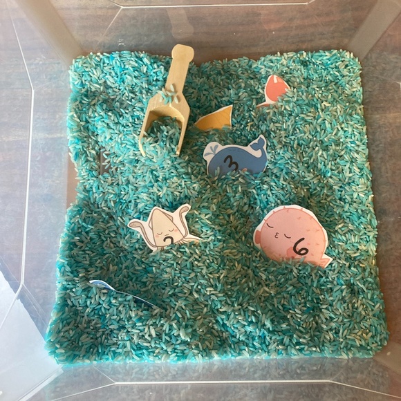 Other - Sensory Bin Hide and Seek